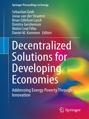 cover image of Decentralized Solutions for Developing Economies